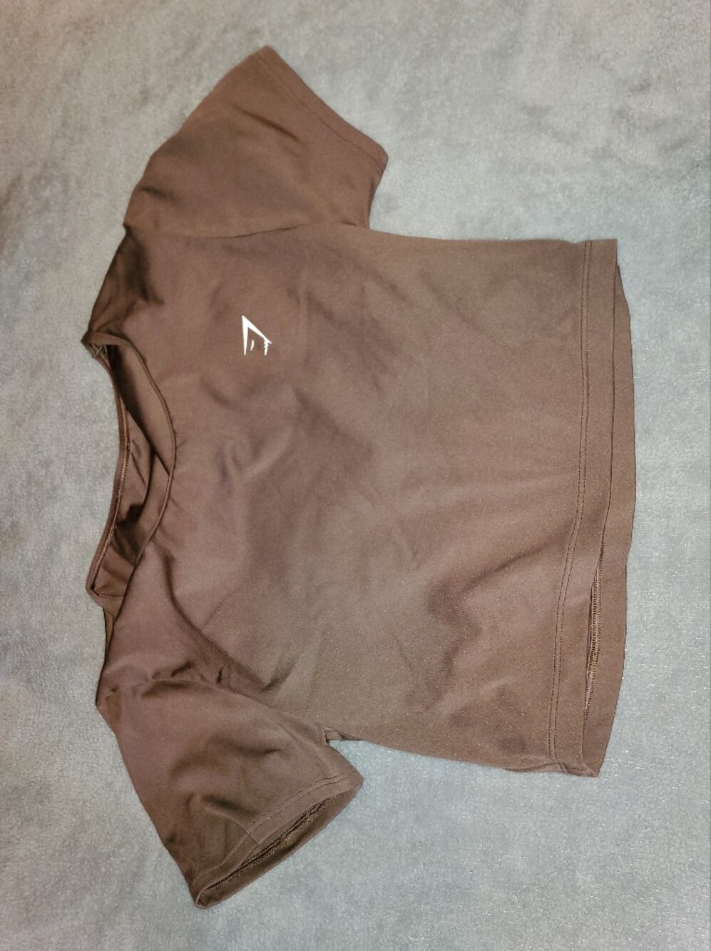Gymshark Women's Brown Athletic Top